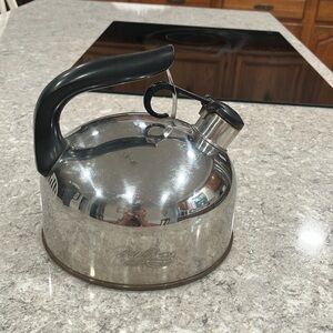 Vintage Paul Revere Ware Tea Kettle Copper Bottom